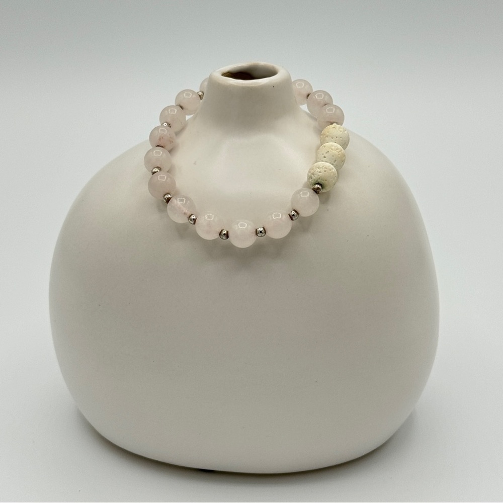 Rose quartz bracelet